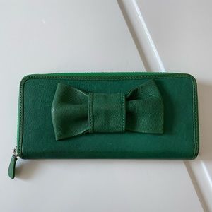 Kate Hill Green Wallet